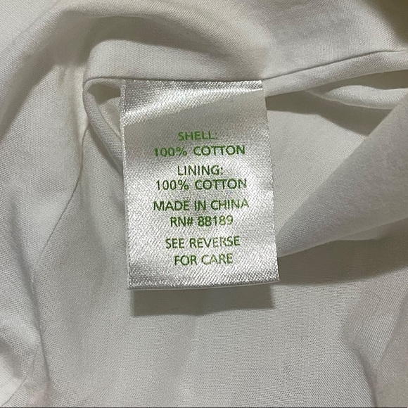 Lilly Pulitzer | White 100% Cotton Yellow flower Halter Mini Summer Dress - Picture 5 of 11